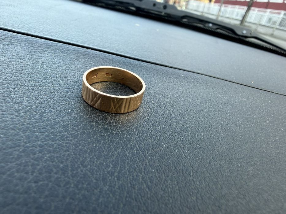 Стар руски-(СССР) златен пръстен