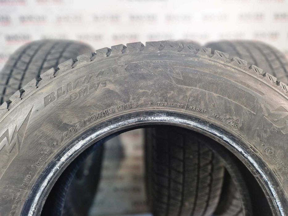 Anvelope second hand iarna m+s 205 70 15 Bridgestone