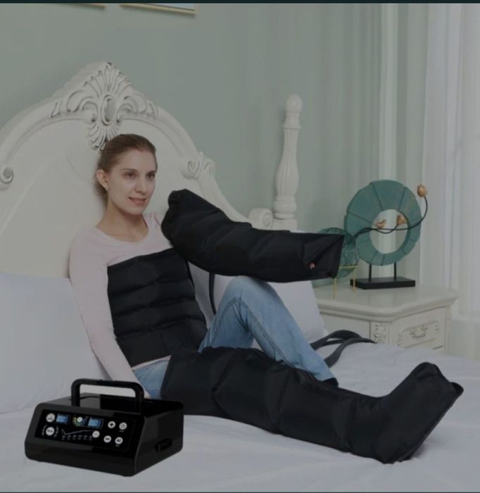 Aparat presoterapie pt drenaj limfatic,masaj,slabit,tonus,6 camere aer