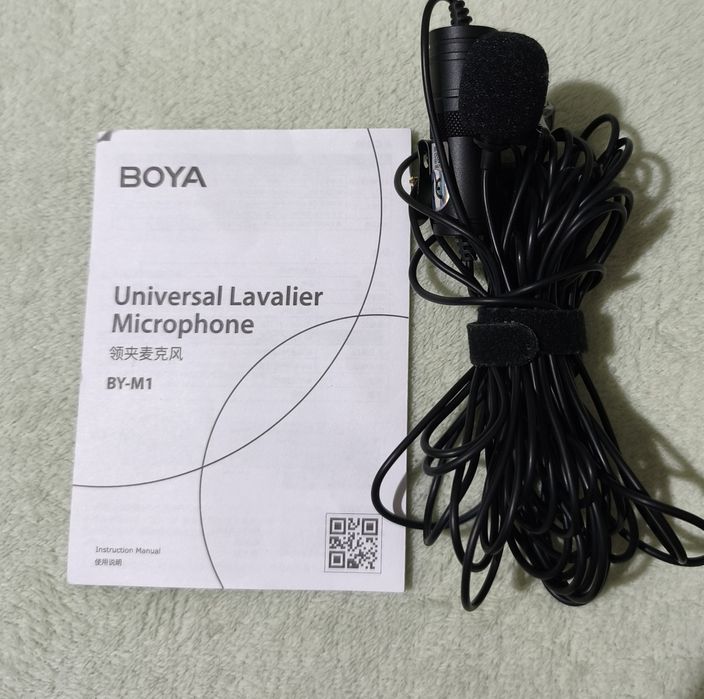Vând microfon lavalier Boya By-M1