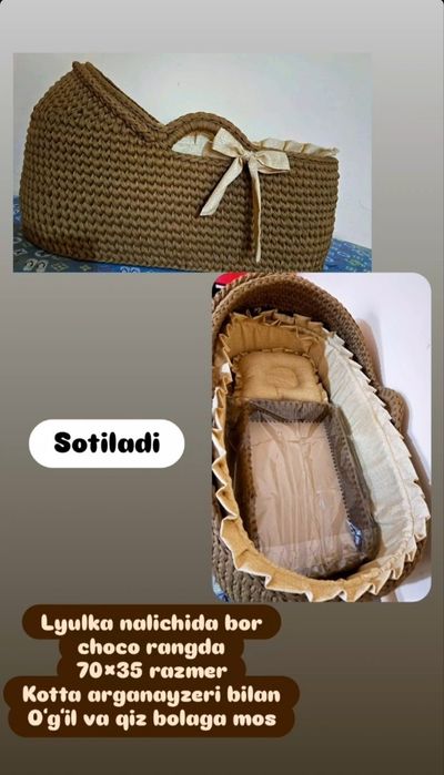 Chaqaloqlar uchun lyulka arganayzeri bilan