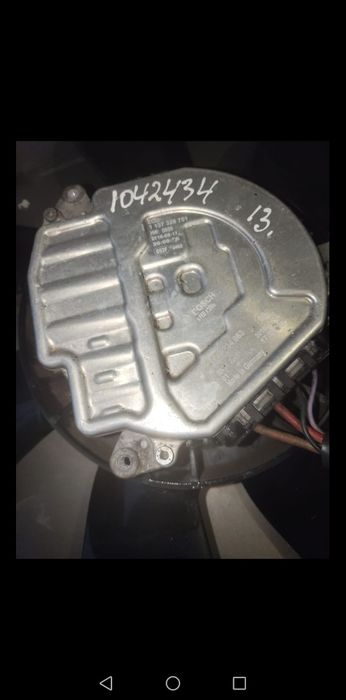 Vând ventilator Mercedes Eclas W213/Cclas  original fabricat in Germania 600w cod A0999061100 cod producător 0130707499anul de fabricație 2020.