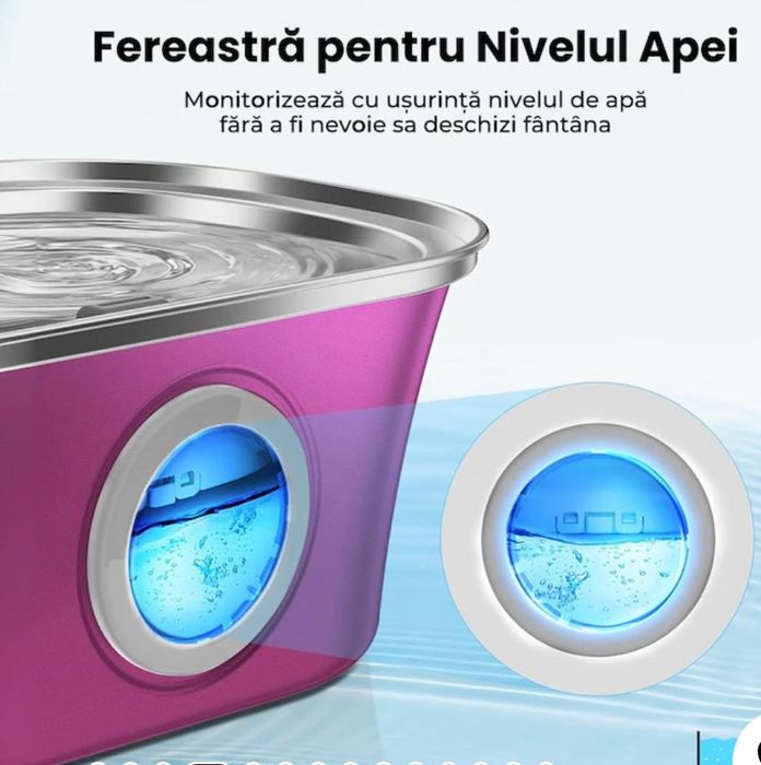 Vând Dispenser apa automat tip fantana pentru pisici si caini