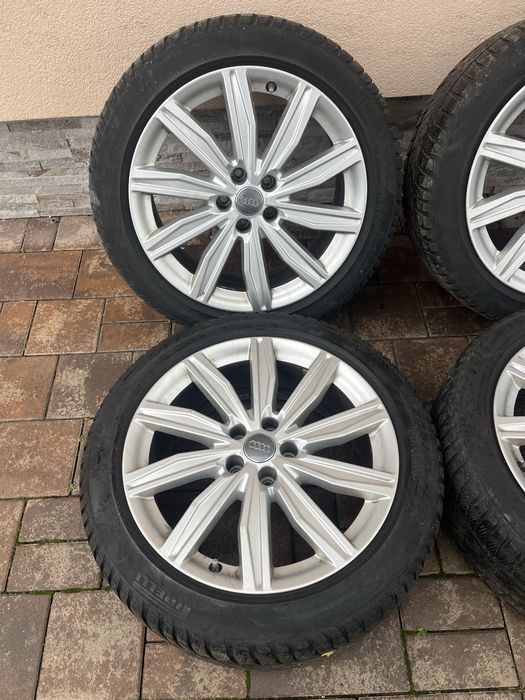 Jante 5x112 originale Audi a6 a7 Pirelli 245 45 19
