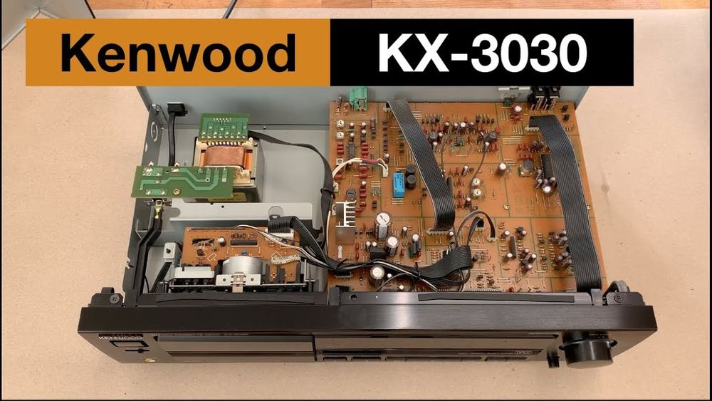 Kenwood KX-3030. Tape deck superb. Ca nou. Made in Japan. Preț fix !