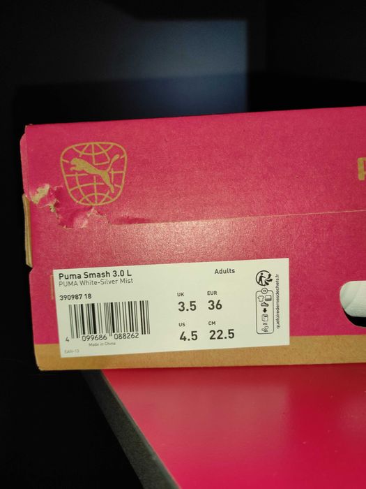 Бели кецове Puma