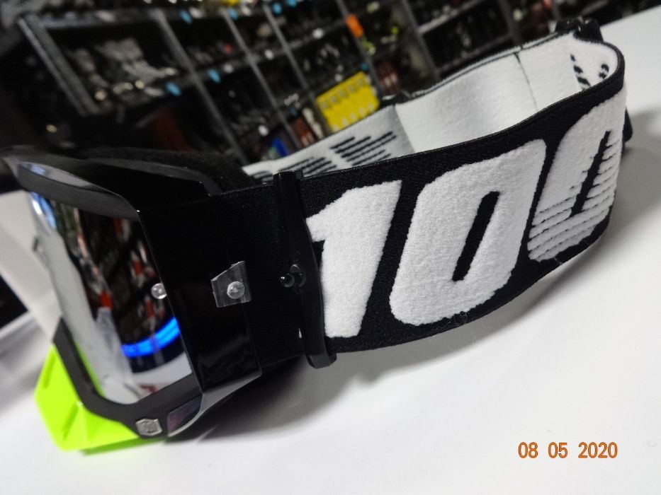 100% очила за крос мото вело очила 100 процента нови за каска