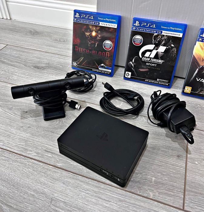 PlayStation VR очки,камера, +3 диск