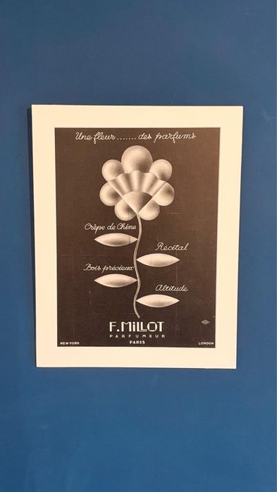 Poster Vintage 1939 passe-partout F. Millot
