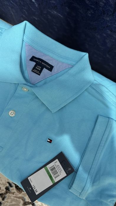 Футболки Raph Lauren и Tommy Hilfiger на 14-16 лет.