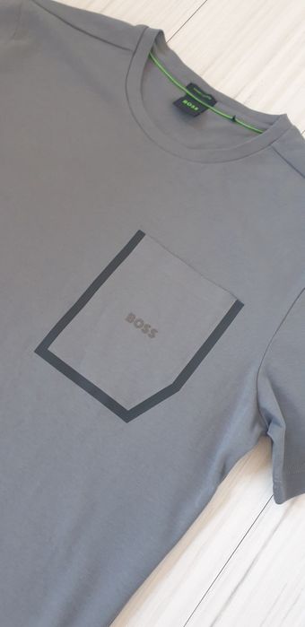 Hugo Boss Luxury Cotton Mens Size L НОВО! ОРИГИНАЛ! Мъжка Тениска