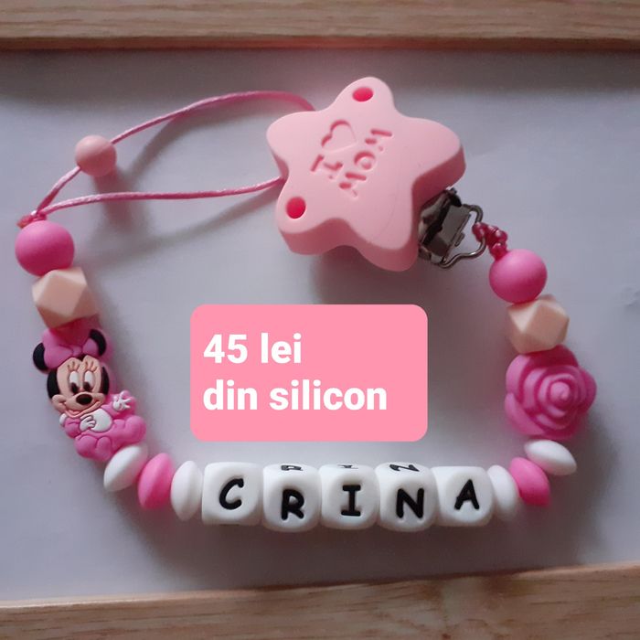 Lănțișoare de suzeta din silicon