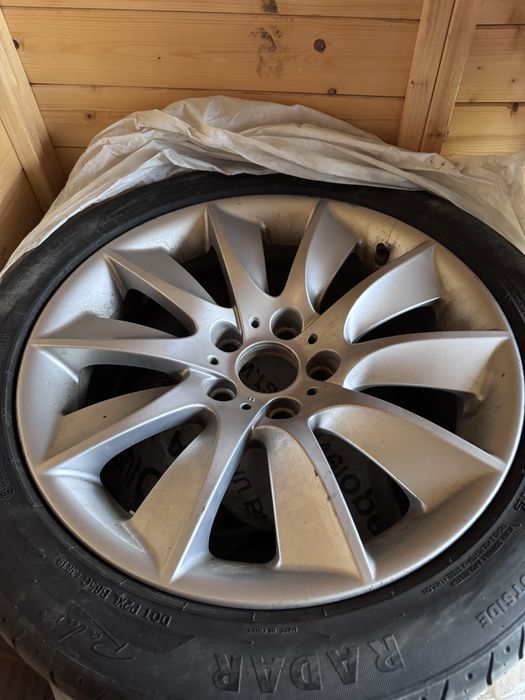 Vand jante BMW pe 18, Turbine si anvelope de vara Hankook 245/45/18 i