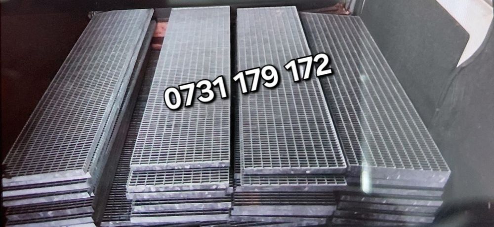 trepte zincate galvanizat scări