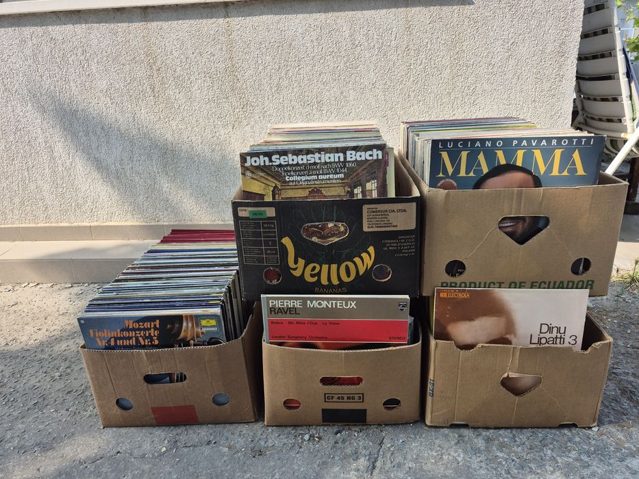 Vând Lot 150 Discuri Vinil colectie muzica clasica mixta pentru pick U