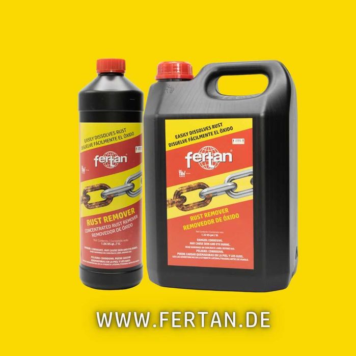 Baie curatat rugina coroziunea prin imersie FeDox Fertan Concentrat 1L