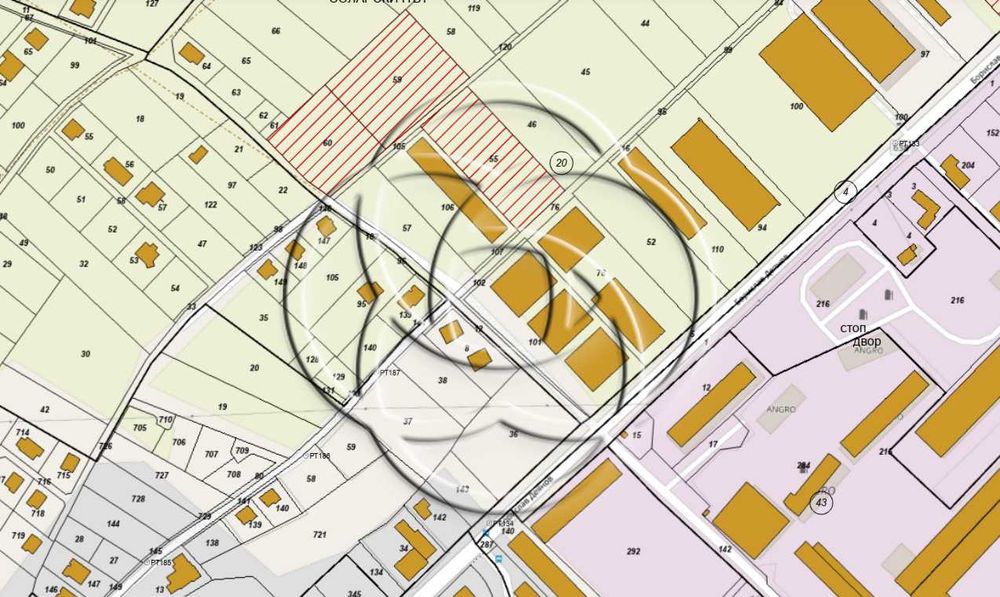 Продава се Парцел в Божурище - 520 кв.м за 92 €/кв.м - Снимка #4