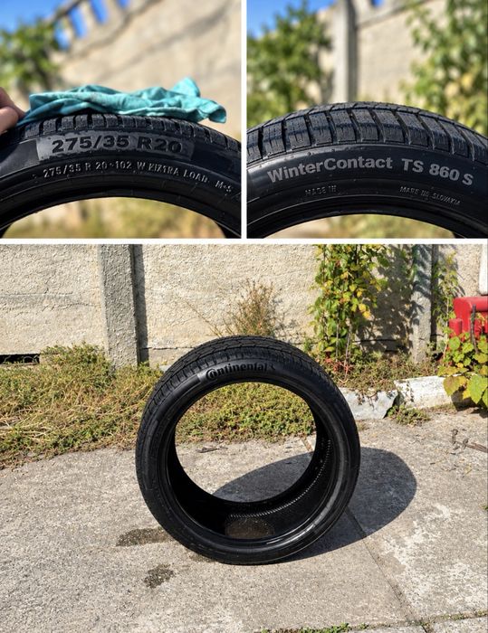 set 2 cauciucuri iarna Continental wintercontact ts 860S(275/35 R20)