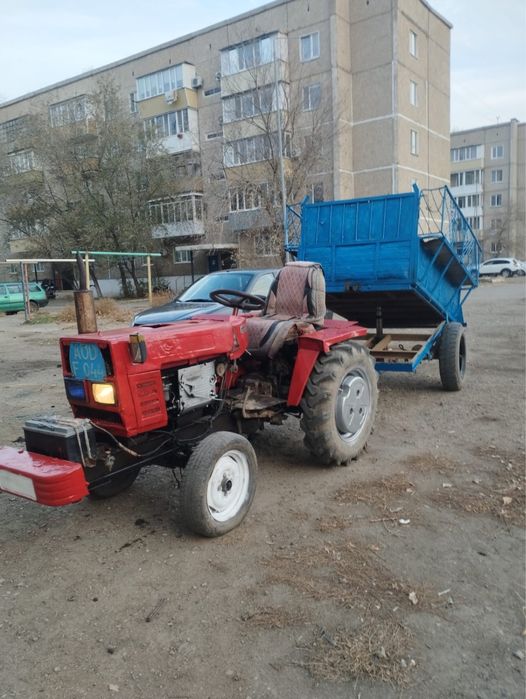 трактор маторы жаңа салынған.