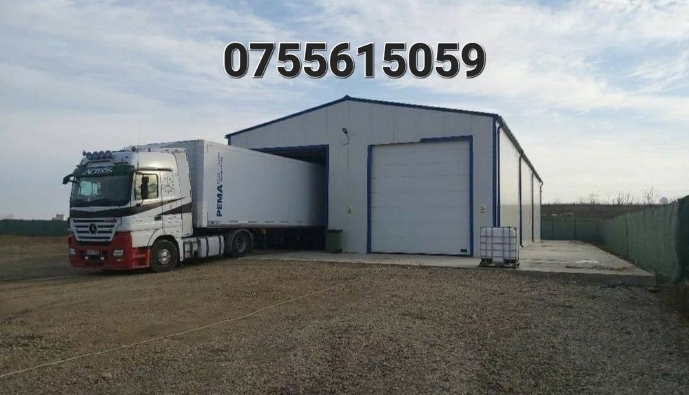 Vand hale metalice din europrofile oferim și montaj