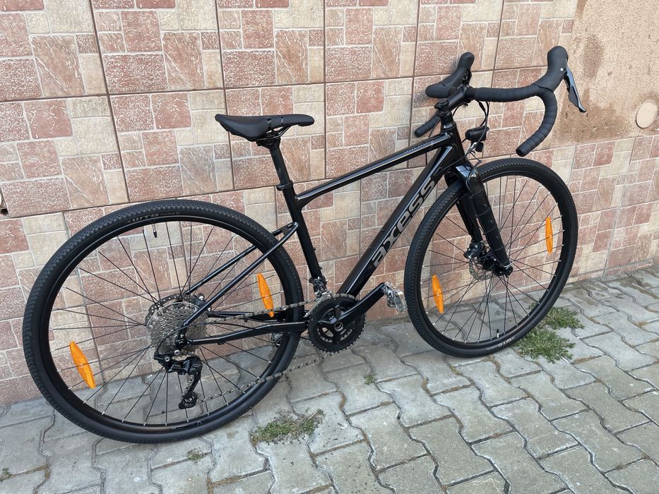 Bicicleta cursiera cyclocross gravel frane hidraulice GRX