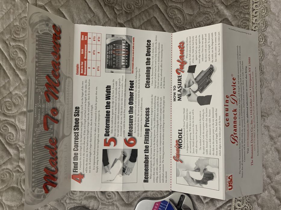 Продам обувь детский стопомер