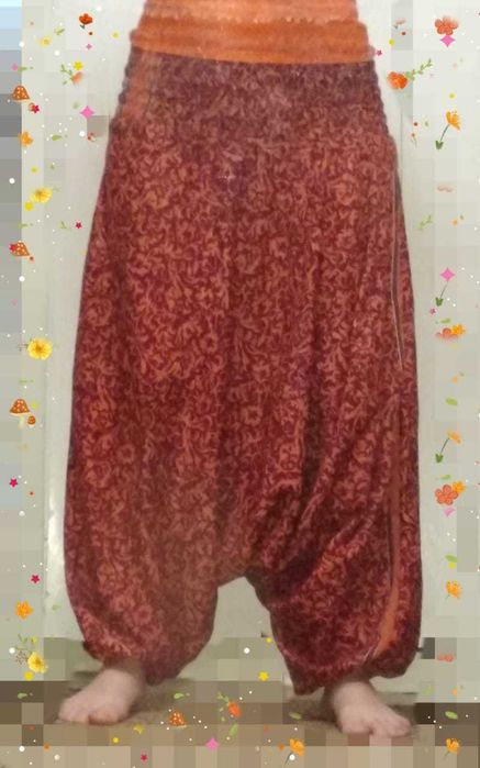 Новые летние женские юбка-штаны "султанки" р.40-44