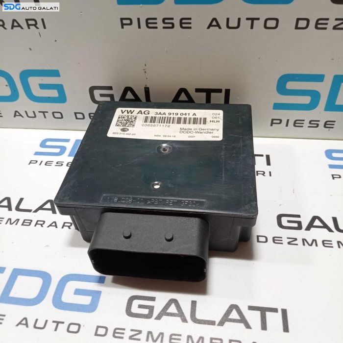 Modul Releu Unitate Calculator Start Stop Seat Exeo 2009 - 2014 Cod 3AA919041A 3AA 919 041 A [273M5]