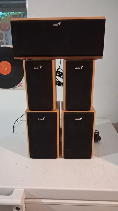 Sistem genius 5.1,5000 cu telecomanda