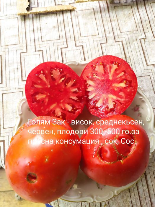 55 cорта семена домати