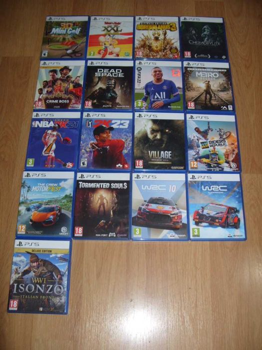 Игри за PlayStation 5, PS5 Част 1 - 15.34 € / 30лв за брой