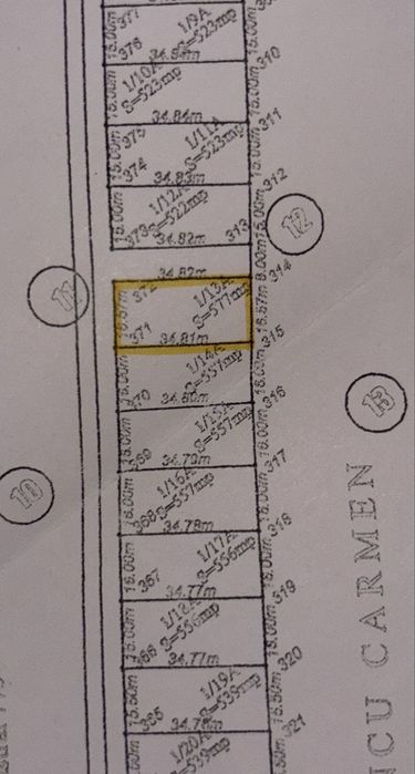 ‼️Teren intravilan 577 mp, dublă deschidere-Zona Damila/Selgros‼️