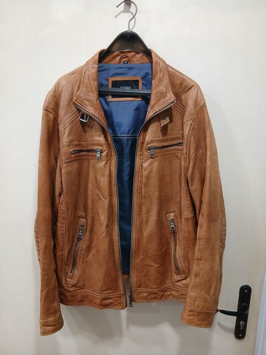 Мъжко кожено яке ADAM FRIDAY – естествена кожа – размер 54 / XXL