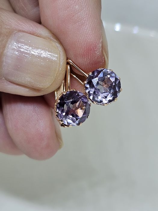 Александрит серьги 583СССР