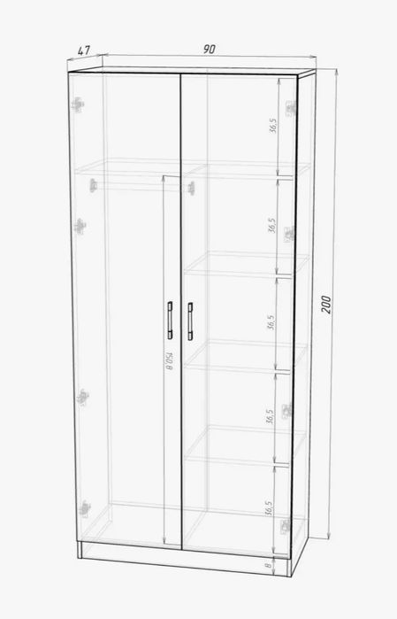 Шкаф для одежды и обуви