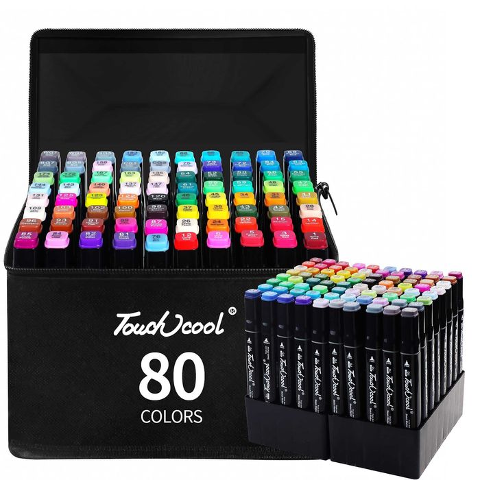 Скетч маркеры "TOUCHCOOL" 80шт