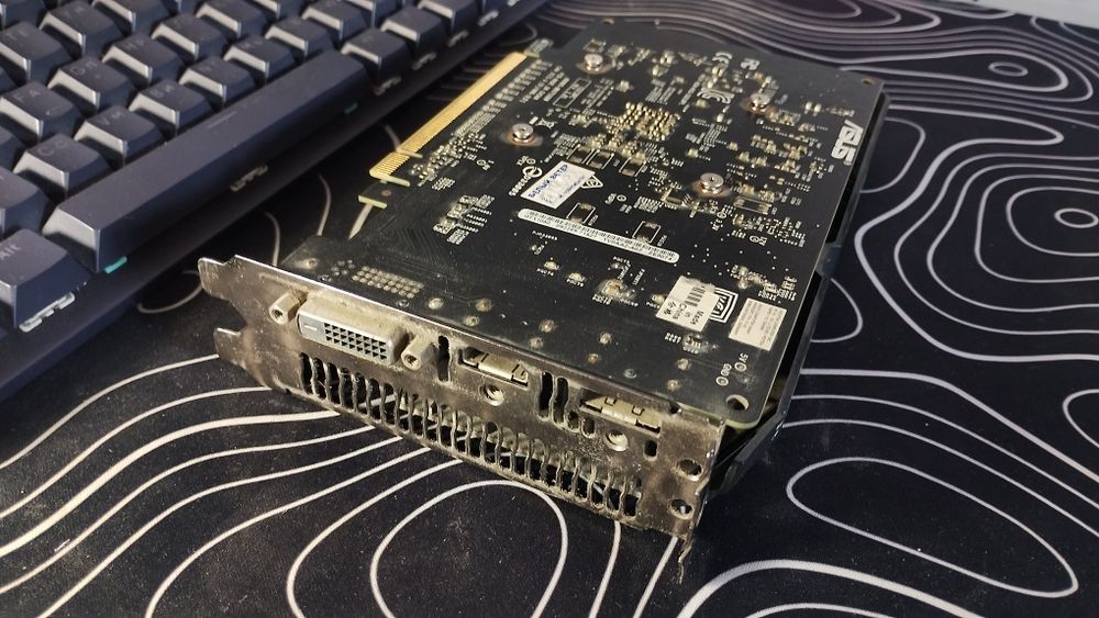 Видеокарта Asus GTX 1050 Dual 2GB