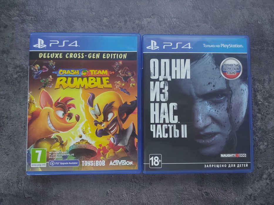 Диски PlayStation 4