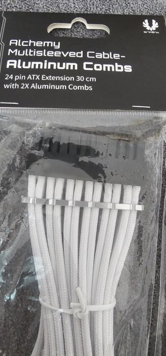 Prelungiri cabluri premium Bitfenix Alchemy White - NOI!