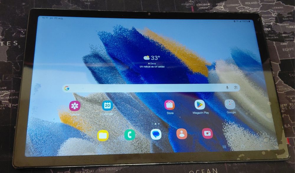 Tableta Samsung Tab A8 sm X205 3gb ram 32gb  stocare  SIM 4G