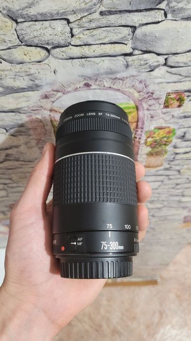 Продам объектив zoom lens ef 75-300mm
