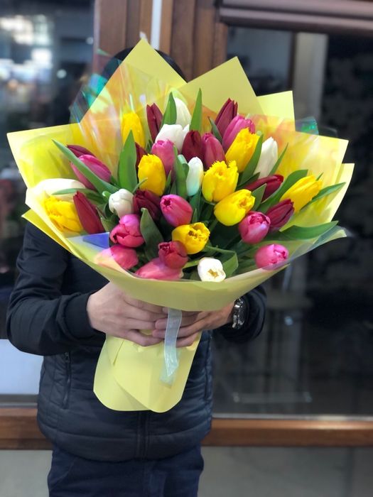 Свежие тюльпаны в наличии! Скидки