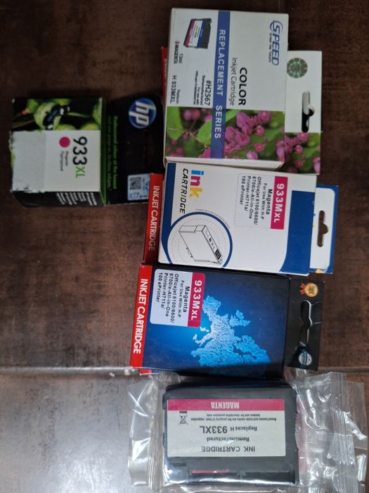 Cartuse  HP 932 xl black magenta yellow cyan