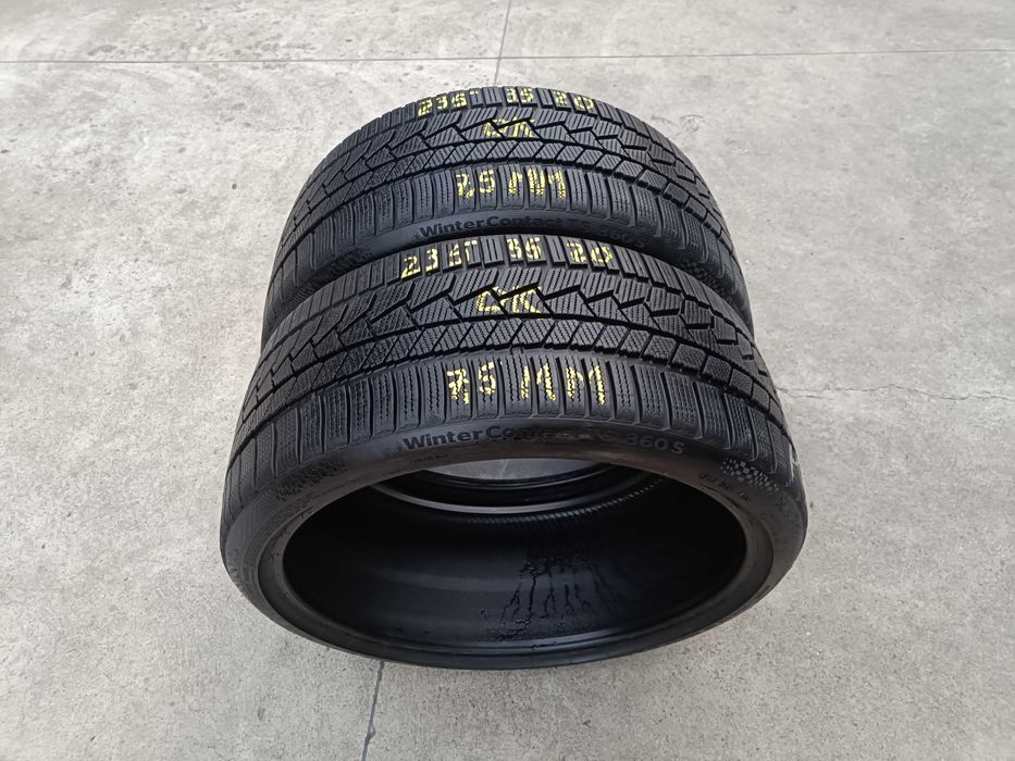 Doua anvelope iarna 235 35 20 continental wintercontact TS 860S 7,5 mm