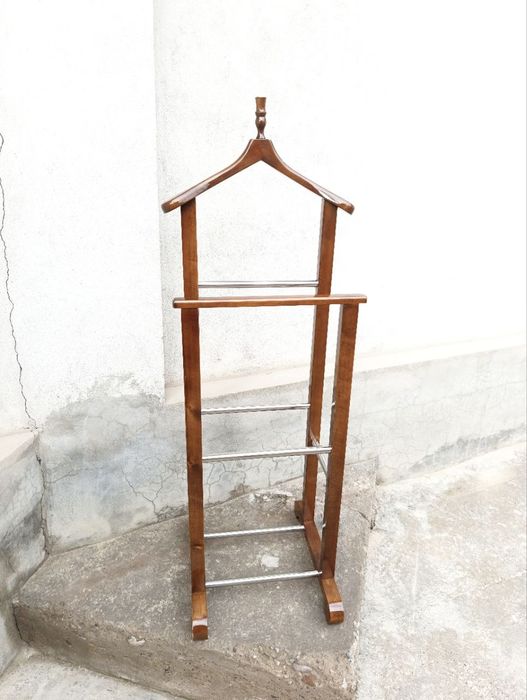 Вешалка для одежды Yogʻoch kiyim osadigan stend (valet stend) 1- qol