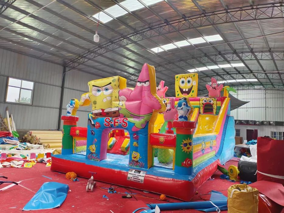 Аренда батутов  по размерам