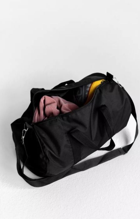 Сумка спортивная для спорта и фитнеса, цвет: тёмно синий и чёрный