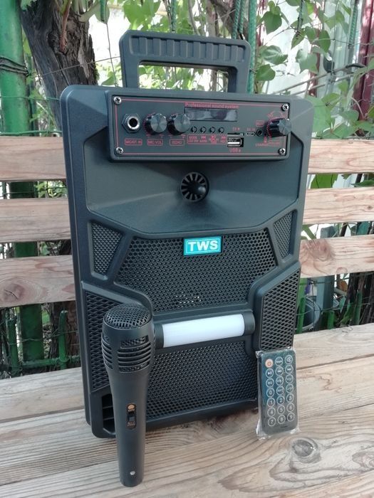 Speaker Bluetooth Karaoke Microfon Telecomandă