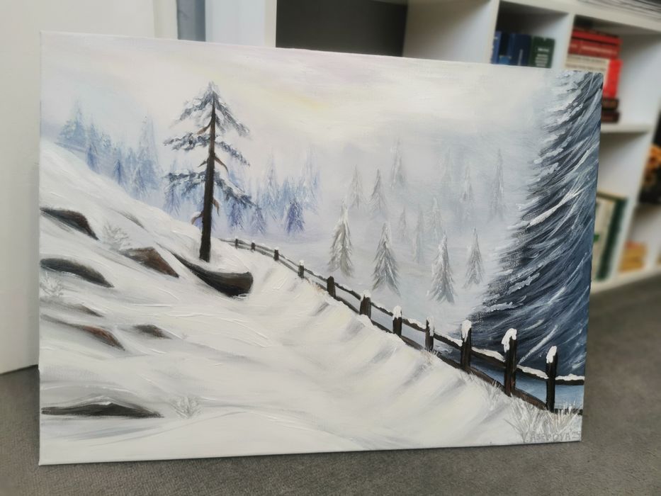 Картина акрил върху платно