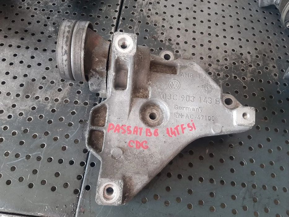 suport compresoer ac 1.4 tfsi cdg vw passat b6 3c  03c903143b